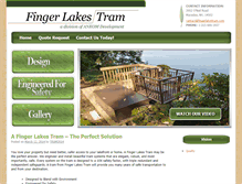 Tablet Screenshot of fingerlakestram.com